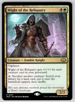 Wight of the Reliquary R Modern Horizons 3 # 207 NM Normal - Image 1