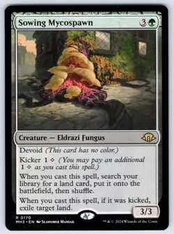 Sowing Mycospawn R Modern Horizons 3 # 170 NM Normal - Image 1
