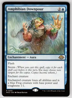Amphibian Downpour R Modern Horizons 3 # 51 NM Normal - Image 1