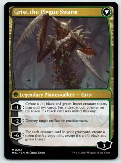 Grist, Voracious Larva M Modern Horizons 3 # 251 NM Normal - Image 2