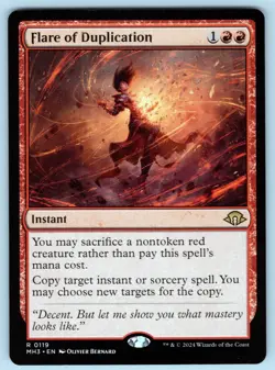 Flare of Duplication R Modern Horizons 3 # 119 NM Normal - Image 1