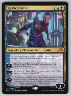 Kaito Shizuki M Kamigawa: Neon Dynasty #226 NM Normal - Image 1