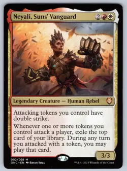 Neyali, Suns' Vanguard M Commander: Phyrexia: All Will Be One # 2 NM Normal - Image 1