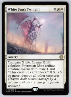 White Sun's Twilight R Phyrexia: All Will Be One # 38 NM Normal - Image 1