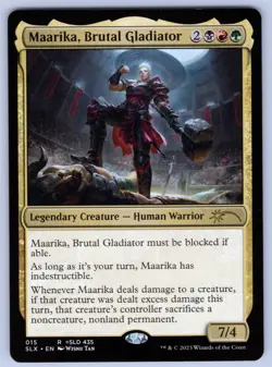 Maarika, Brutal Gladiator R SLX Cards # 15 NM Normal - Image 1