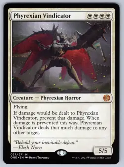 Phyrexian Vindicator M Phyrexia: All Will Be One # 27 NM Normal - Image 1
