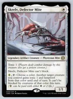 Skrelv, Defector Mite R Phyrexia: All Will Be One # 33 NM Normal - Image 1