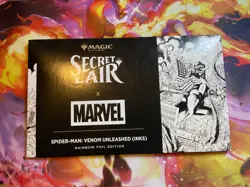 MTG Secret Lair x Marvel's Spider-Man: Venom Unleashed Inks Rainbow Foil Edition - Image 1