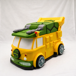 Party Wagon Mtg Commander Deck Box | Teenage Mutant Ninja Turtles Magic - Image 2