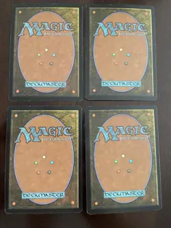 4 x Polluted Delta Fetch Land Rob Alexander Onslaught MTG Magic The Gathering - Image 2