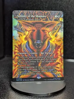 Splinter of the Shadows - (Ashcoat of the Shadow Swarm) Foil PZA MTG NM/M - Image 1