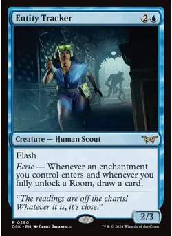 Entity Tracker (0290) MTG NM - Duskmourn: House of Horror - Image 1