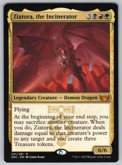 Ziatora, the Incinerator M Streets of New Capenna #231 NM Normal - Image 1