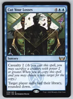 Cut Your Losses R Streets of New Capenna #38 NM Normal - Image 1