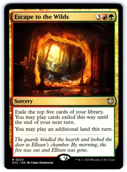 Escape to the Wilds R Commander: Outlaws of Thunder Junction # 223 NM Normal - Image 1