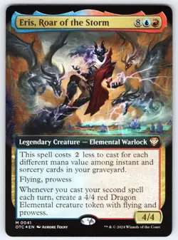 Eris, Roar of the Storm (Extended Art) M Commander: Outlaws of Thunder Junction - Image 1