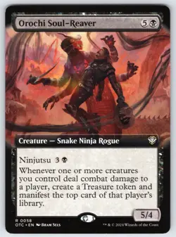 Orochi Soul-Reaver (Extended Art) R Commander: Outlaws of Thunder Junction # 58 - Image 1