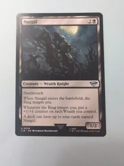 Magic The Gathering - Nazgul (0339) Lord Of The Rings MTG - Image 1