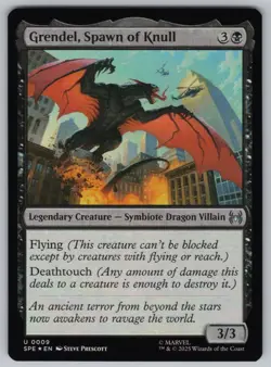 Grendel, Spawn of Knull U Marvel's Spider-Man: Eternal-Legal #9 NM Foil - Image 1