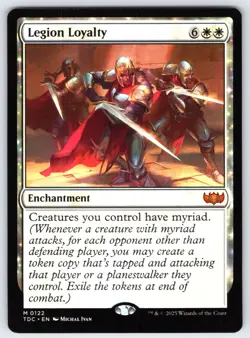 Legion Loyalty M Commander: Tarkir: Dragonstorm # 122 NM Normal - Image 1