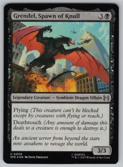 Grendel, Spawn of Knull U Marvel's Spider-Man: Eternal-Legal #9 NM Foil - Image 1