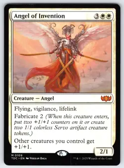 Angel of Invention M Commander: Tarkir: Dragonstorm # 109 NM Normal - Image 1