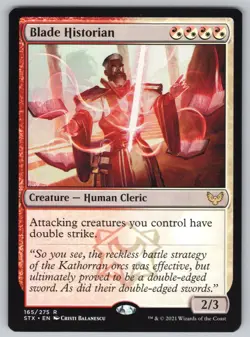 Blade Historian R Strixhaven: School of Mages #165 NM Normal - Image 1