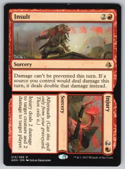 Insult // Injury R The List Reprints #213/269 NM Normal - Image 1