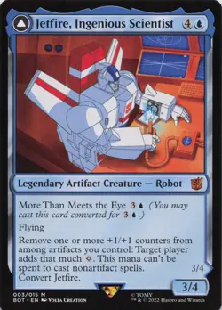 Jetfire, Ingenious Scientist M Universes Beyond: Transformers # 3 NM Normal - Image 1