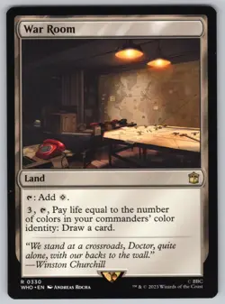 War Room R Universes Beyond: Doctor Who #330 NM Normal - Image 1