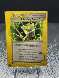 Pokemon TCG Aquapolis #121/147 Fighting Cube 01 LP - Image 1