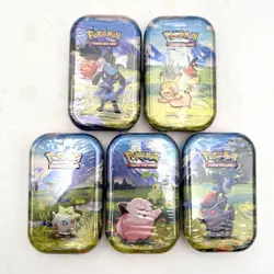 Pokemon TCG Ascended Heroes Mini Tins Full Set of 5 - New & Sealed - Image 1