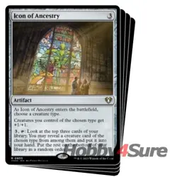 Icon Of Ancestry (commander Deck) X4 M/NM Magic MTG Commander Masters - Image 1