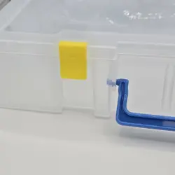 TCG Trading Card Storage Box 2300 Capacity Clear Case Dividers New For Pokemon + - Image 4