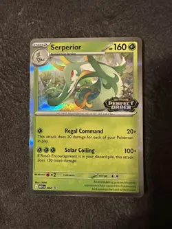 Serperior MEP 064 Prerelease Stamped Promo - Pokemon TCG: Perfect Order - NM - Image 1