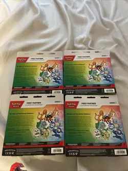 Pokemon First Partner Illustration Collection Series 1 Box Lot of 4 Pikachu - Image 2