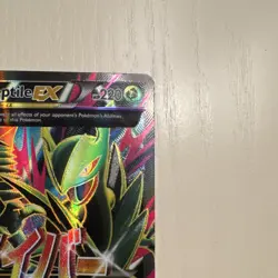 Pokemon M Sceptile EX Full Art Ultra Rare Holo 85/98 XY Ancient Origins 220 HP - Image 4