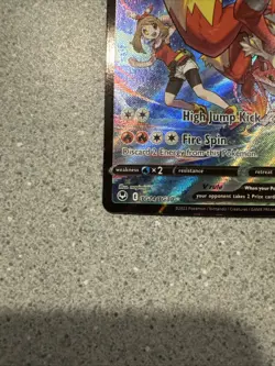 Blaziken V TG14/TG30 Holo Rare Silver Tempest Trainer Gallery Pokemon NM - Image 2