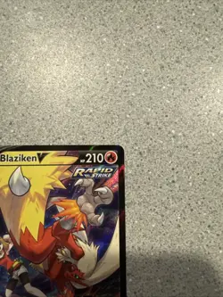 Blaziken V TG14/TG30 Holo Rare Silver Tempest Trainer Gallery Pokemon NM - Image 4