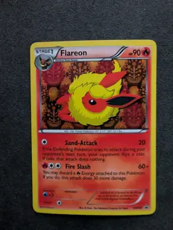 Pokemon TCG Flareon Black & White Black Star Promo Holo BW88 NM - Image 1