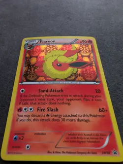 Pokemon TCG Flareon Black & White Black Star Promo Holo BW88 NM - Image 2