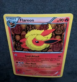 Pokemon TCG Flareon Black & White Black Star Promo Holo BW88 NM - Image 3