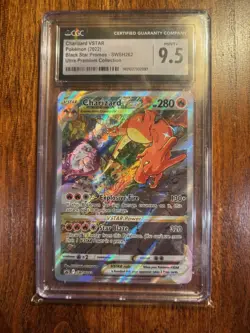 2022 Pokemon SWSH BSP FA/Charizard VSTAR Ultra-Premium Collection #262 CGC 9.5 - Image 1