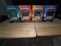 MTG Magic The Gathering 2017 Commander Deck Set of 4 English FACTORY SEALED - Image 1