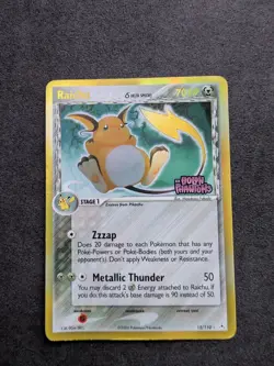 Raichu (Delta Species) 15/110 ex Holon Phantoms Reverse Holo Rare Pokemon - Image 1