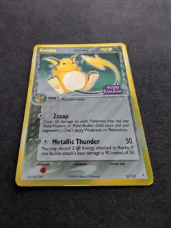 Raichu (Delta Species) 15/110 ex Holon Phantoms Reverse Holo Rare Pokemon - Image 3