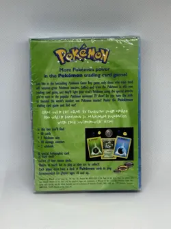 Wizards of the Coast 1999 Pokemon Overgrowth Theme Deck Mint Condition Sealed!! 742818060189 - Image 2