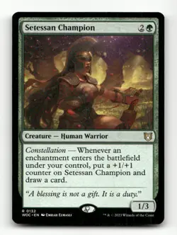 Setessan Champion Theros Beyond Death #198 Rare Magic the Gathering - Image 1