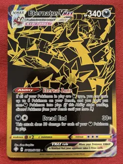 Eternatus VMAX - SV122/SV122 - Pokemon Shining Fates Sword Shield Shiny Rare NM - Image 1