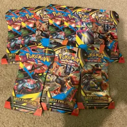 Pokemon Mega Evolution Phantasmal Flames Sleeved Booster Pack X11 - Image 1